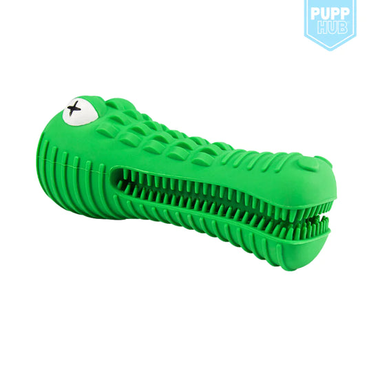 Croc Dental Chew Toy for Dogs – Durable Teeth Cleaning Chew